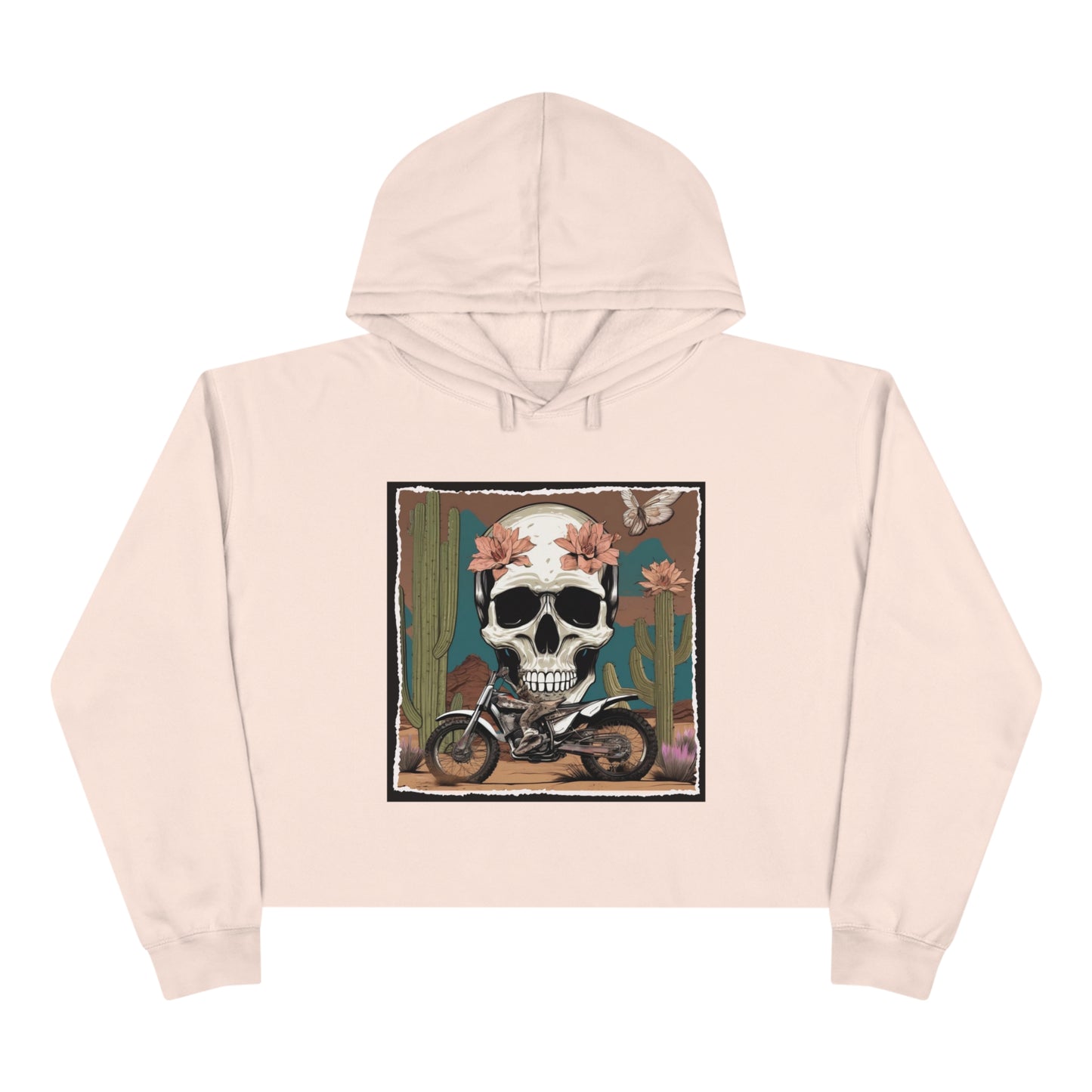 Desert Biker Cropped Hoodie [5 Colors] - Gateway Apparel Co.