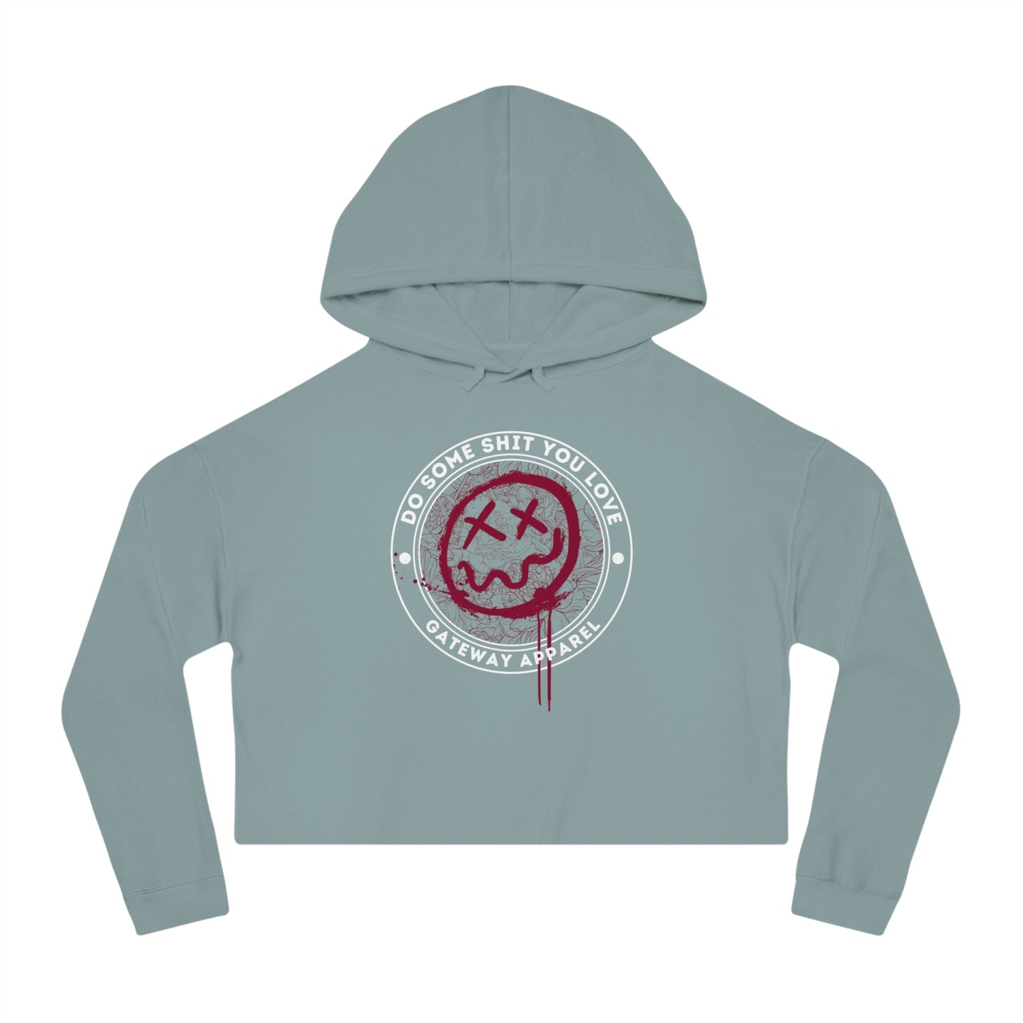 Women’s Cropped Hooded Sweatshirt [ 5 colors ] - Gateway Apparel Co.