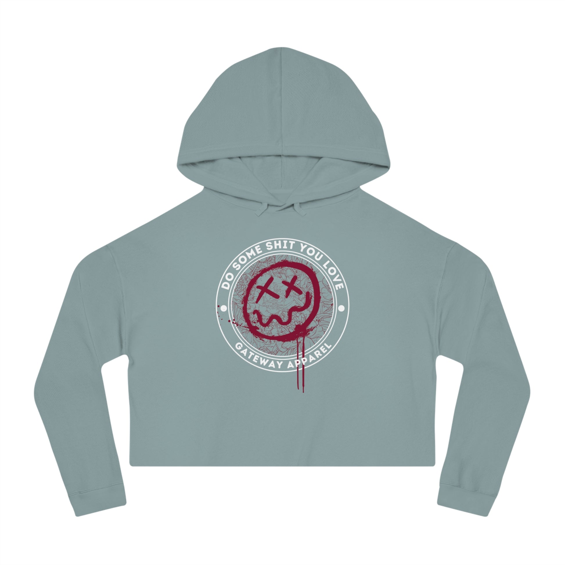 Women’s Cropped Hooded Sweatshirt [ 5 colors ] - Gateway Apparel Co.