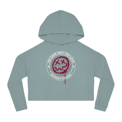 Women’s Cropped Hooded Sweatshirt [ 5 colors ] - Gateway Apparel Co.