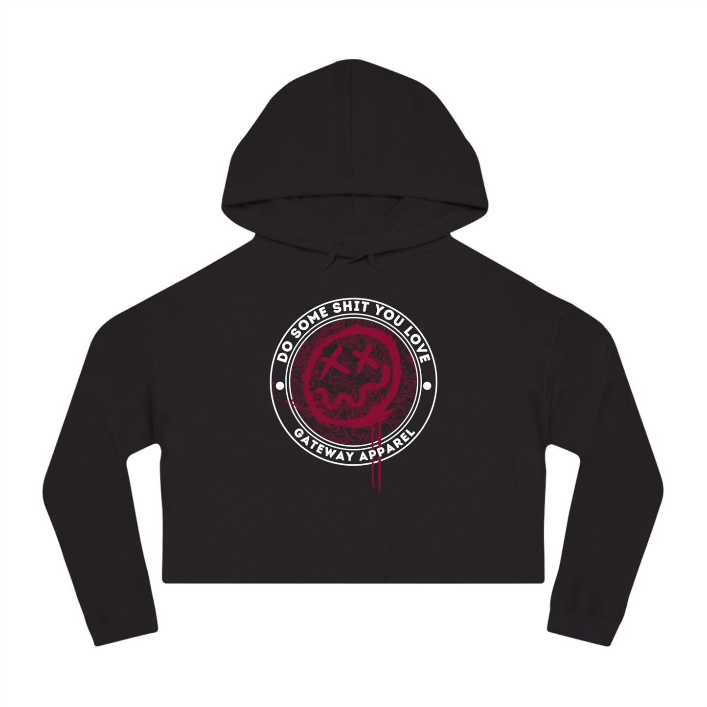 Women’s Cropped Hooded Sweatshirt [ 5 colors ] - Gateway Apparel Co.