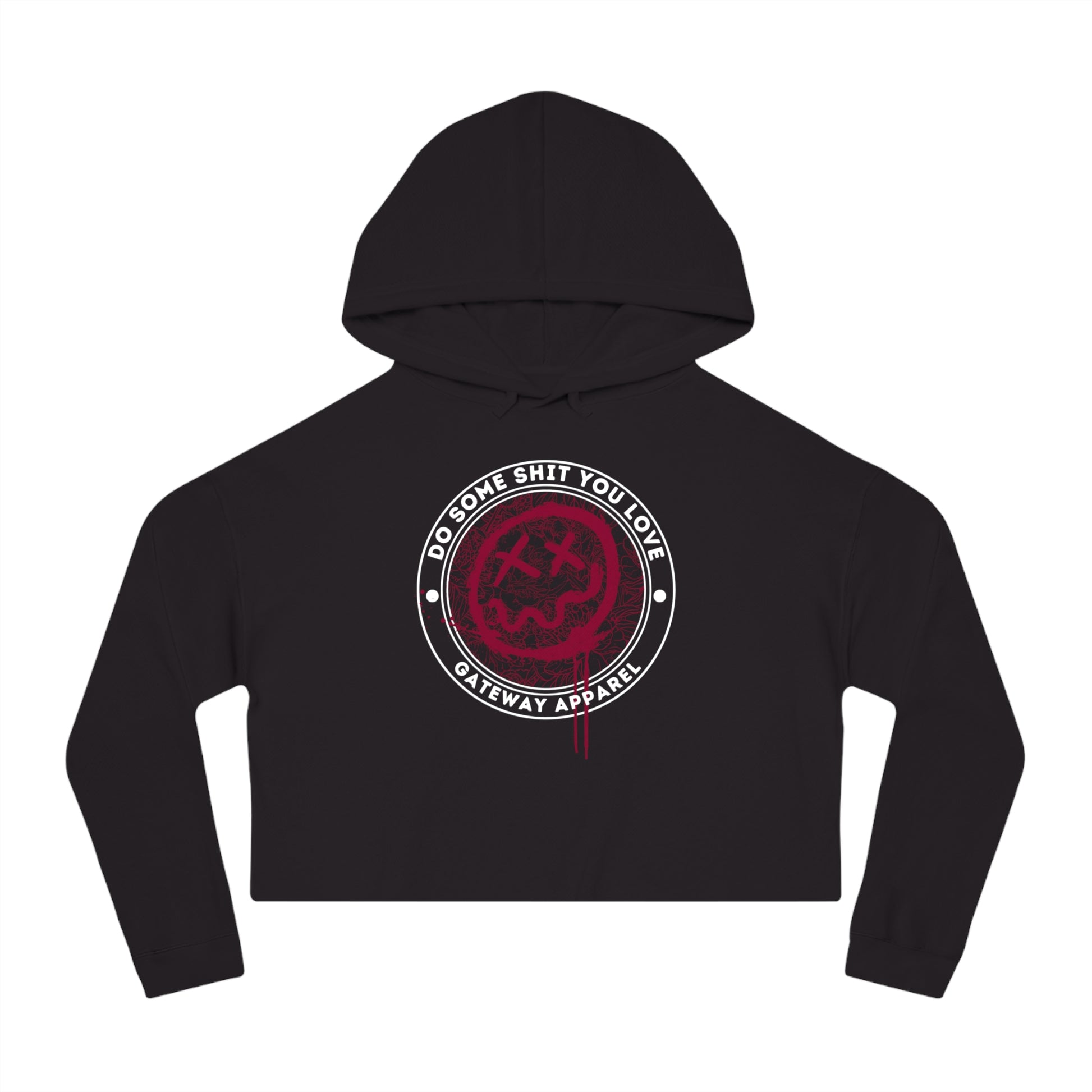 Women’s Cropped Hooded Sweatshirt [ 5 colors ] - Gateway Apparel Co.