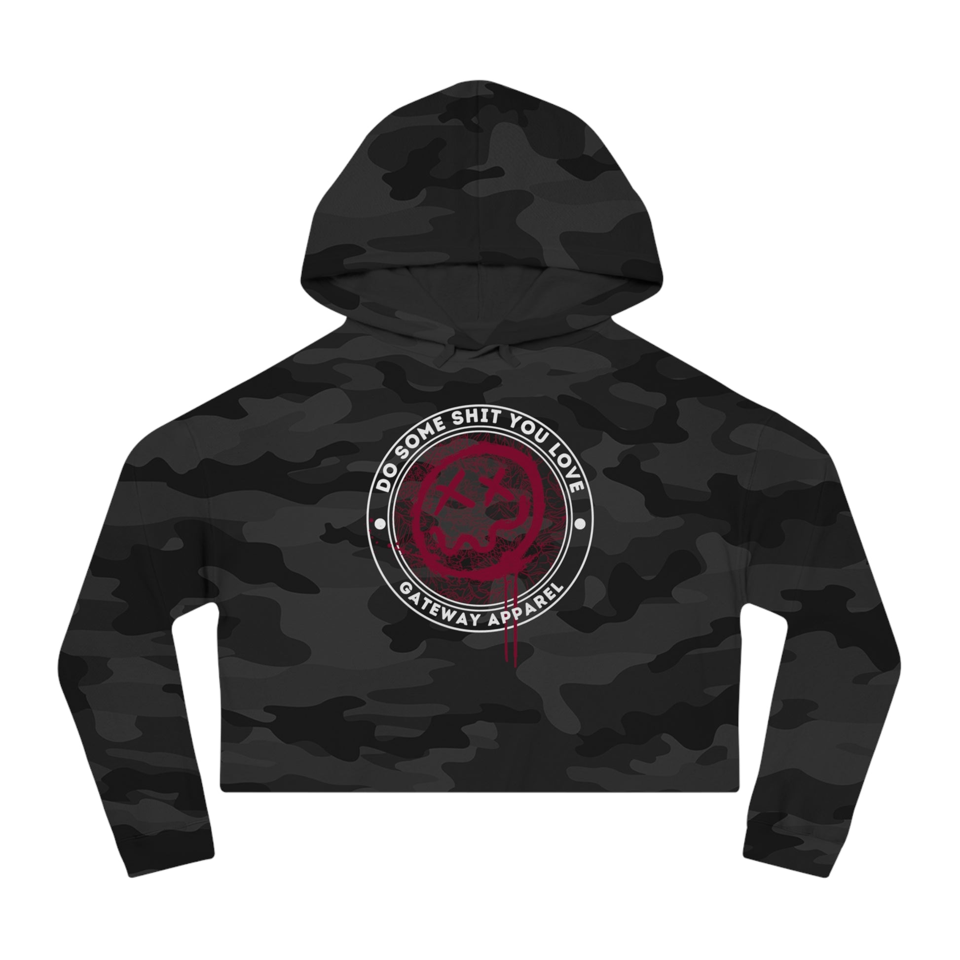 Women’s Cropped Hooded Sweatshirt [ 5 colors ] - Gateway Apparel Co.