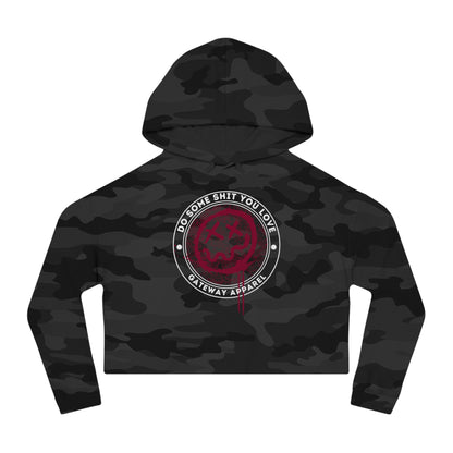 Women’s Cropped Hooded Sweatshirt [ 5 colors ] - Gateway Apparel Co.