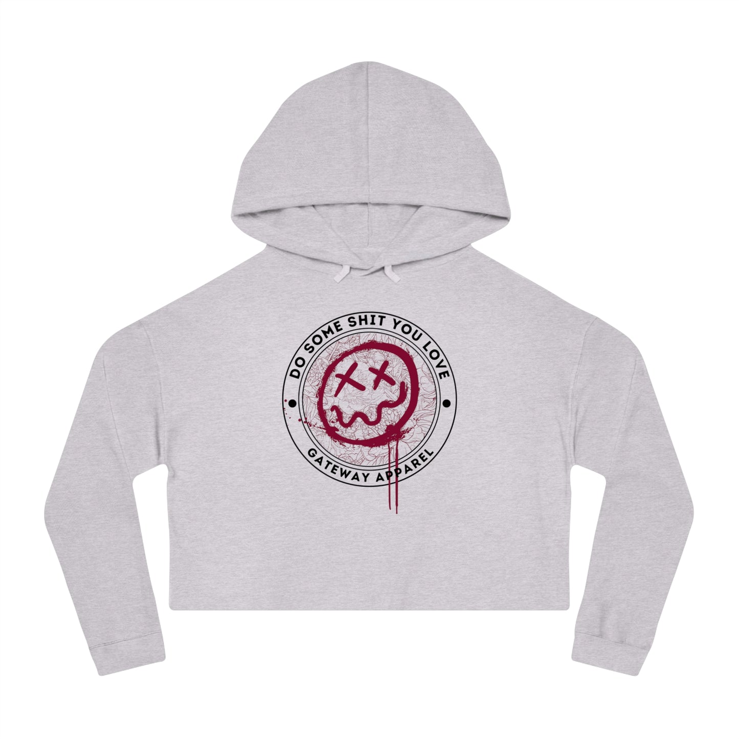 Women’s Cropped Hooded Sweatshirt [ 5 colors ] - Gateway Apparel Co.