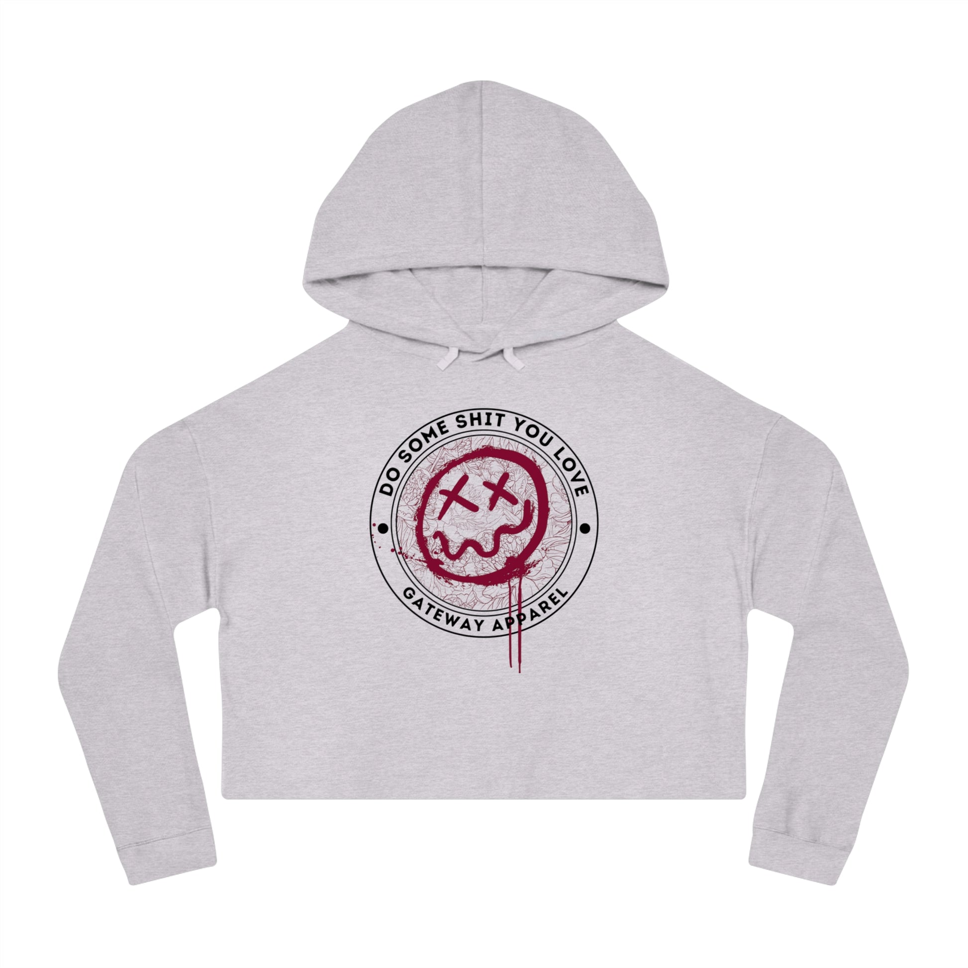 Women’s Cropped Hooded Sweatshirt [ 5 colors ] - Gateway Apparel Co.