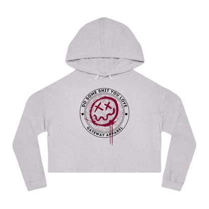 Women’s Cropped Hooded Sweatshirt [ 5 colors ] - Gateway Apparel Co.