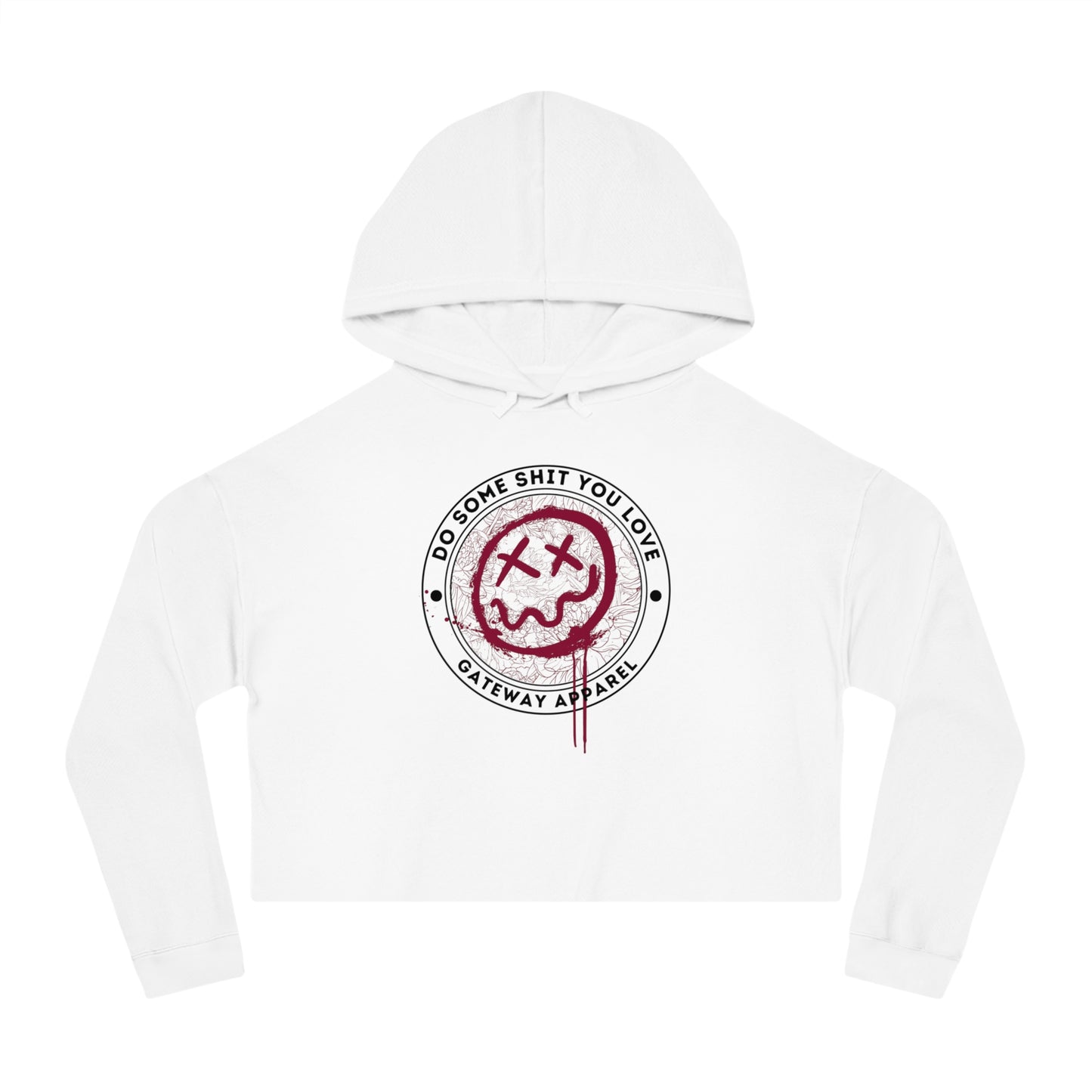 Women’s Cropped Hooded Sweatshirt [ 5 colors ] - Gateway Apparel Co.