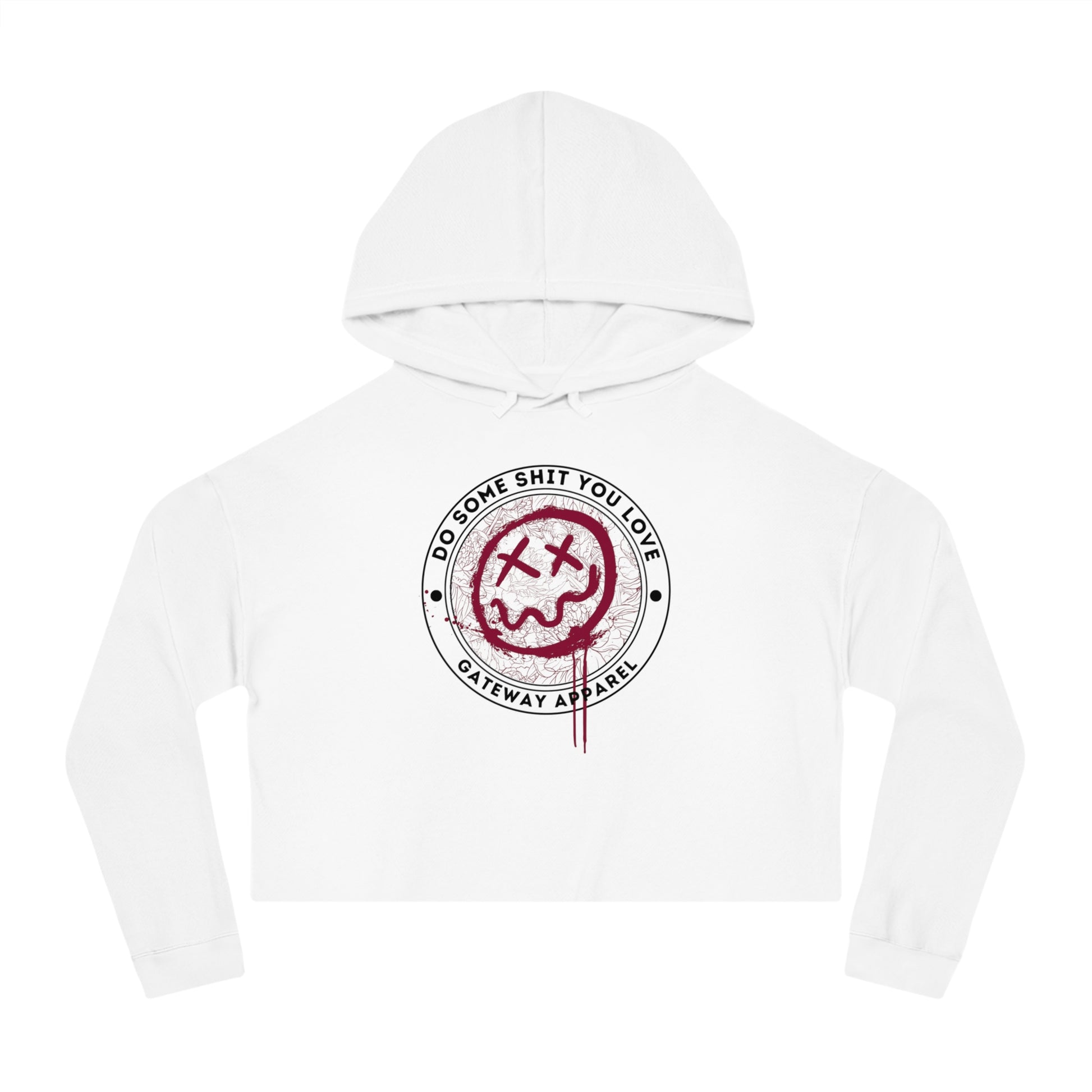 Women’s Cropped Hooded Sweatshirt [ 5 colors ] - Gateway Apparel Co.