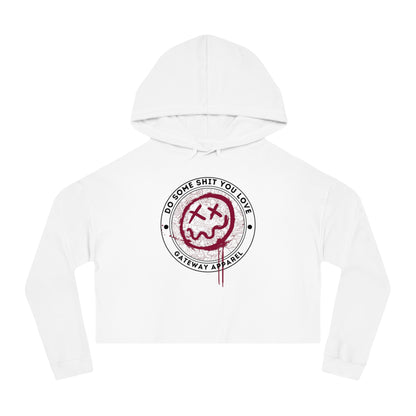Women’s Cropped Hooded Sweatshirt [ 5 colors ] - Gateway Apparel Co.