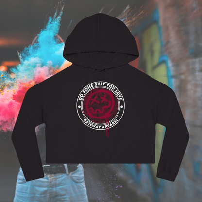 Women’s Cropped Hooded Sweatshirt [ 5 colors ] - Gateway Apparel Co.