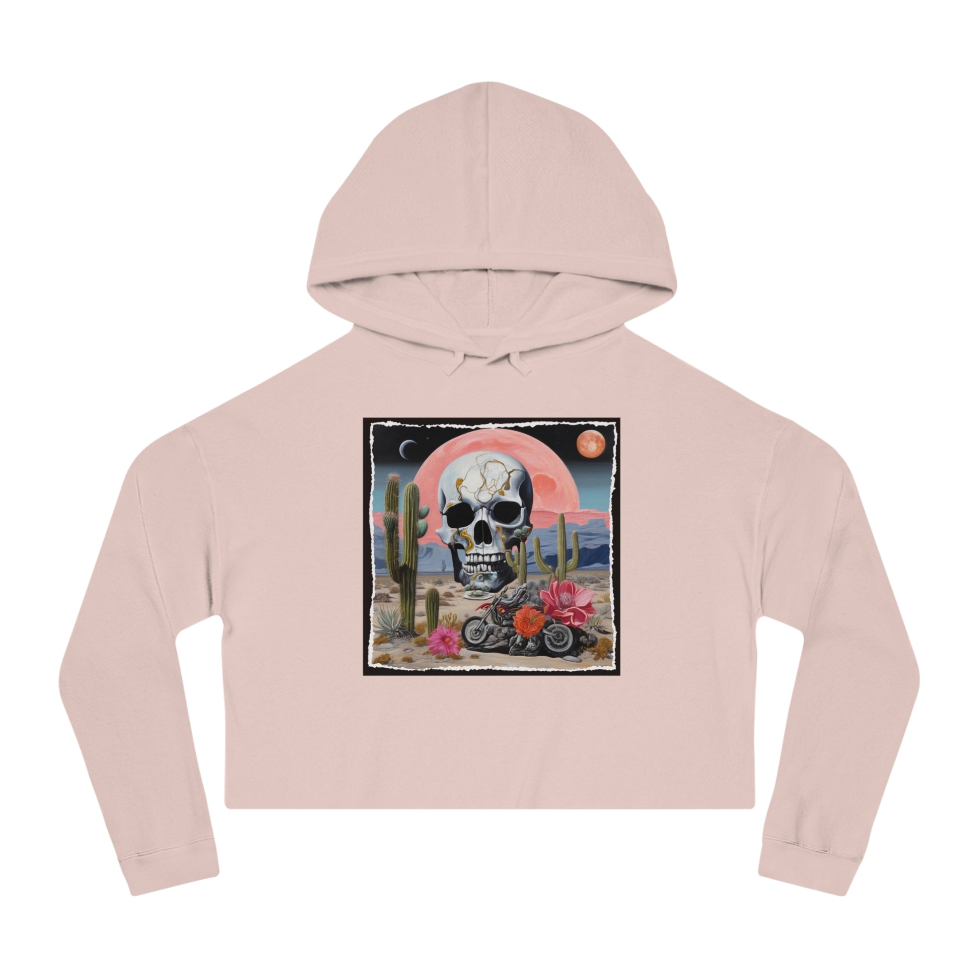 Desert Flower Cropped Hood [ 4 Colors ] - Gateway Apparel Co.