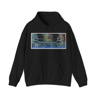 Street Aesthetic Hooded Sweatshirt [ 3 Colors ] - Gateway Apparel Co.