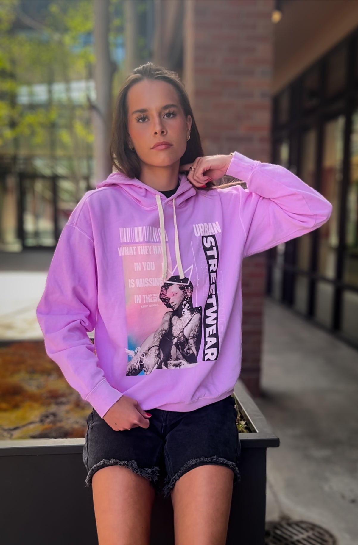 Missing in Them Lightweight Hood - Gateway Apparel Co.