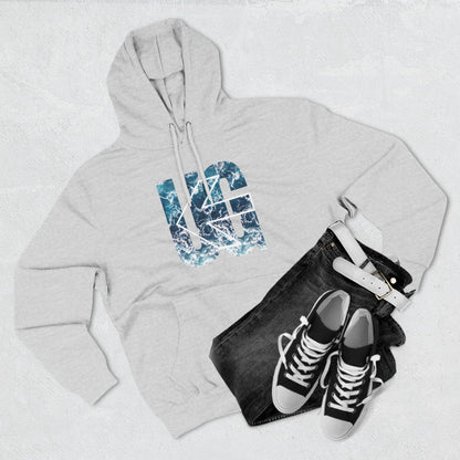 UG Fleece Hoodie- Waves 3 Colors - Gateway Apparel Co.