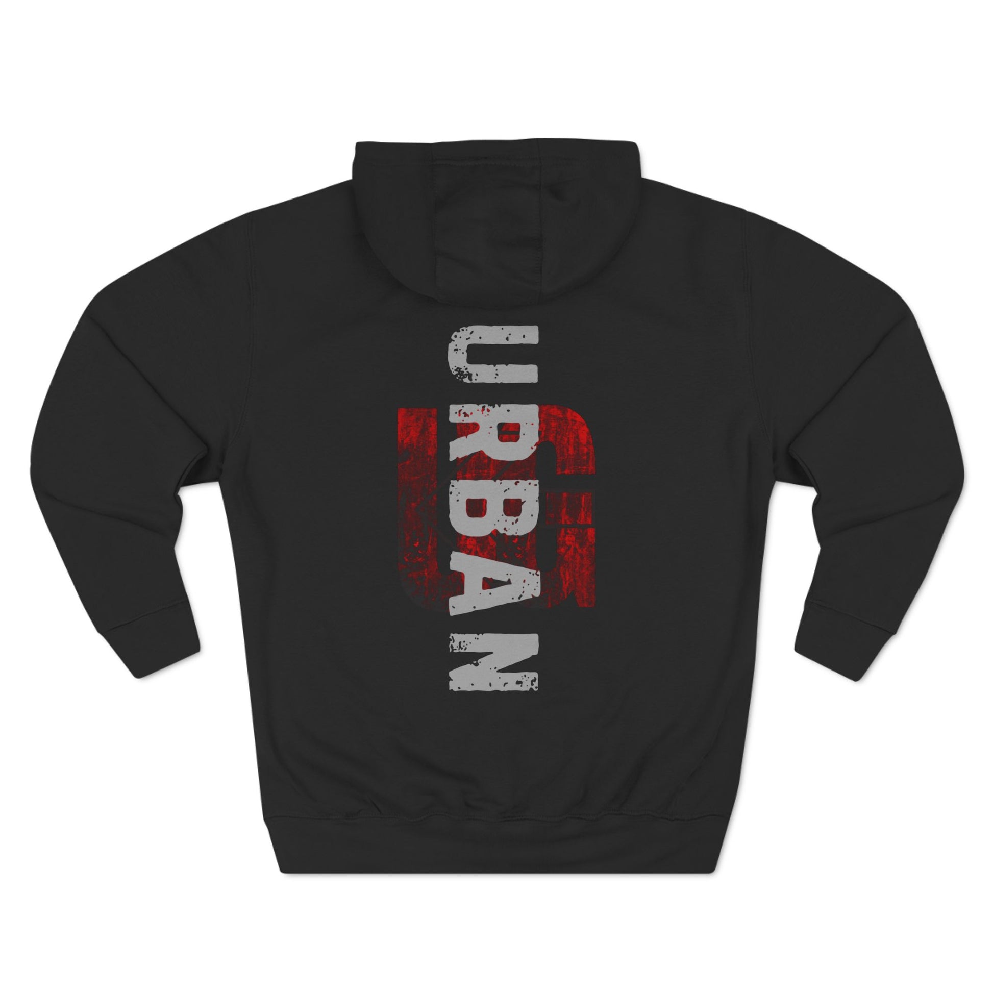 UG Urban Blood Red Fleece Hoodie - Gateway Apparel Co.