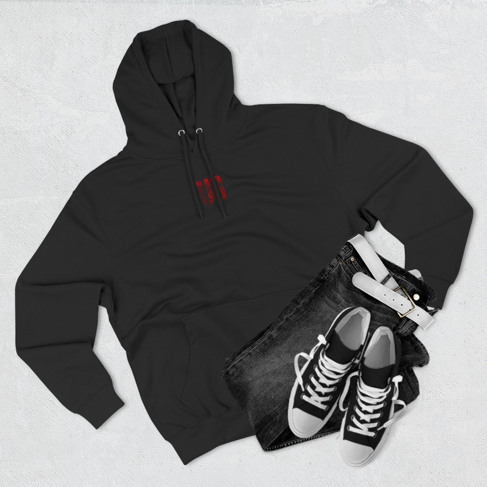 UG Urban Blood Red Fleece Hoodie - Gateway Apparel Co.