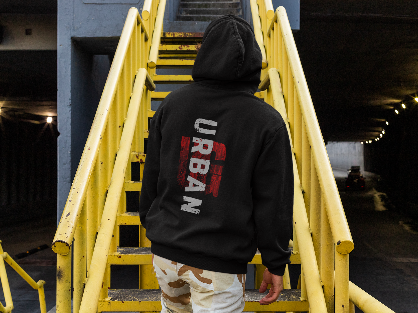 UG Urban Blood Red Fleece Hoodie - Gateway Apparel Co.