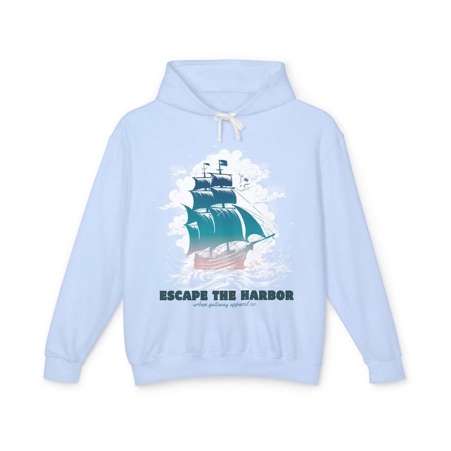 Escape The Harbor Lightweight Hood [3 colors] - Gateway Apparel Co.