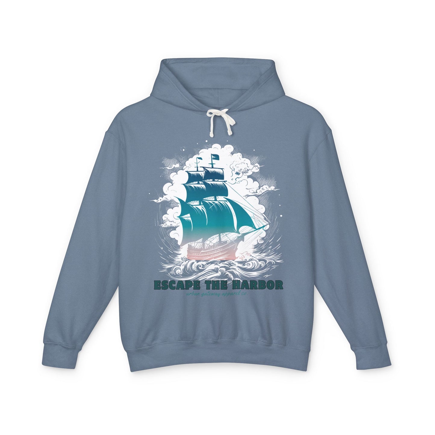 Escape The Harbor Lightweight Hood [3 colors] - Gateway Apparel Co.