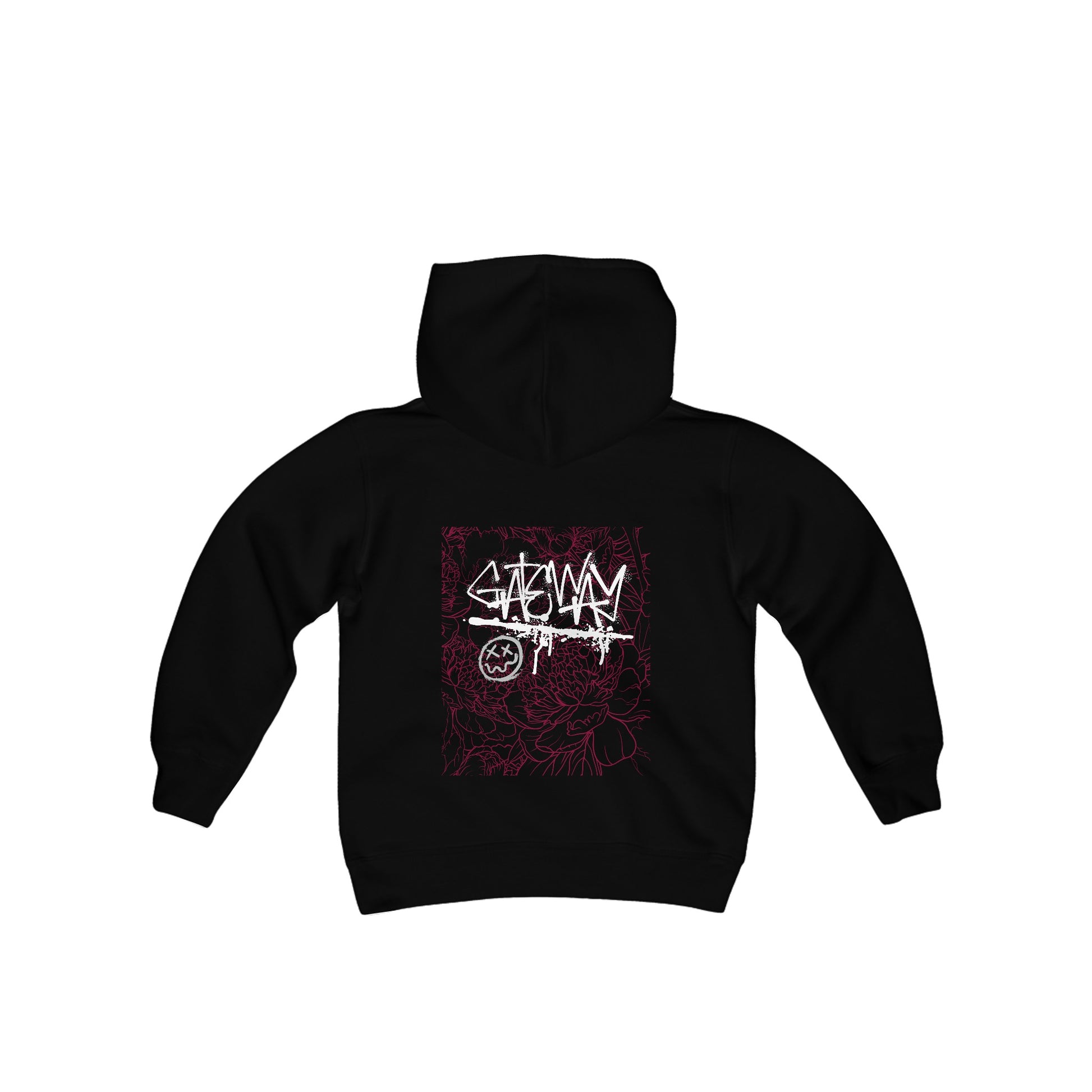 Youth GW Floral Hoodie - Gateway Apparel Co.