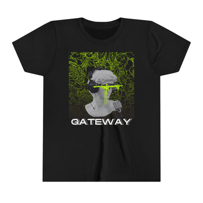 Youth GW Short Sleeve Tee [ Green ] - Gateway Apparel Co.