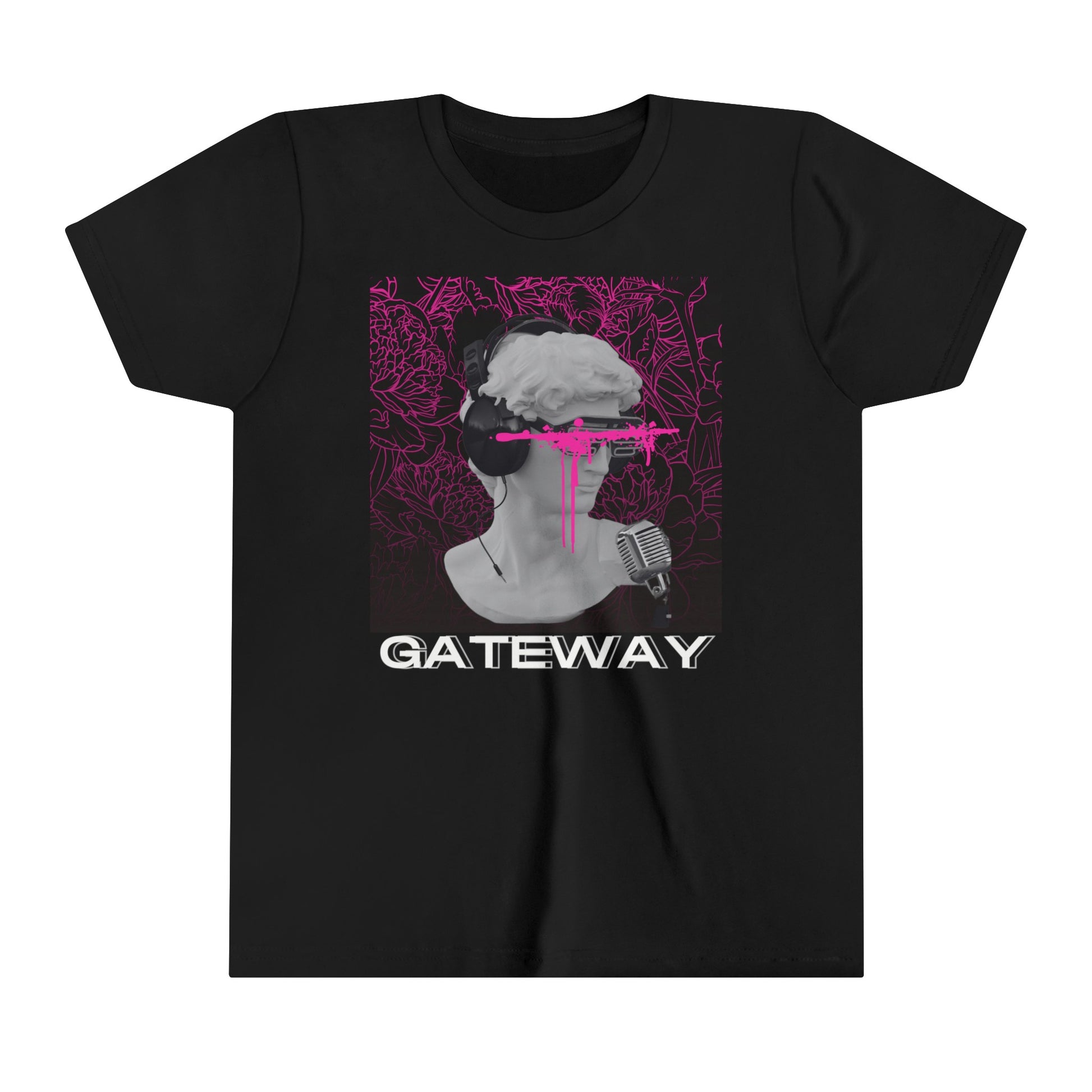 Youth GW Short Sleeve Tee [ Pink ] - Gateway Apparel Co.