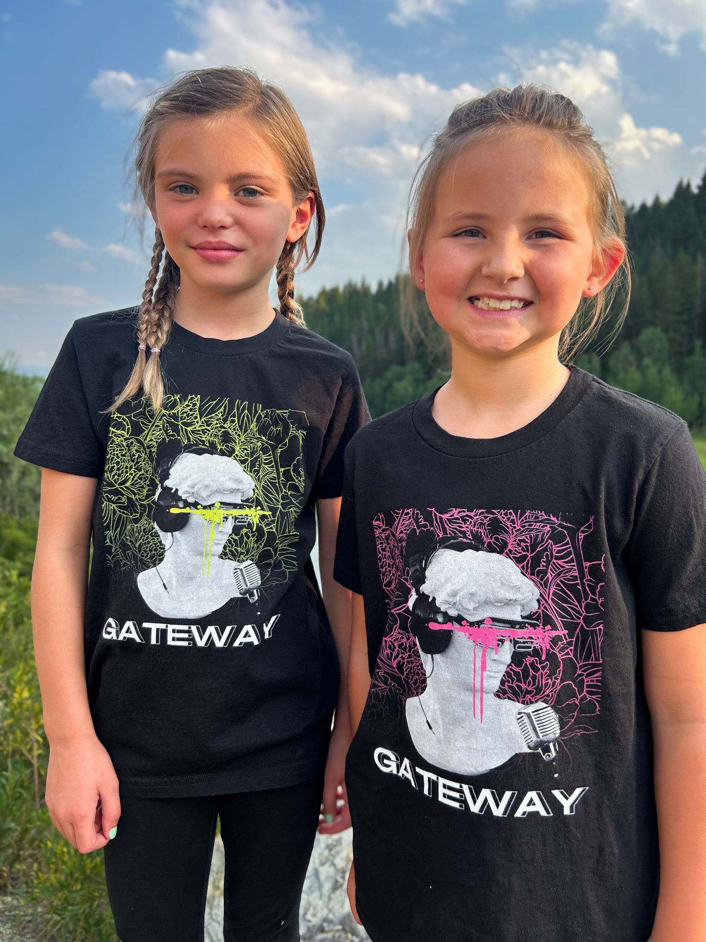 Youth GW Short Sleeve Tee [ Green ] - Gateway Apparel Co.