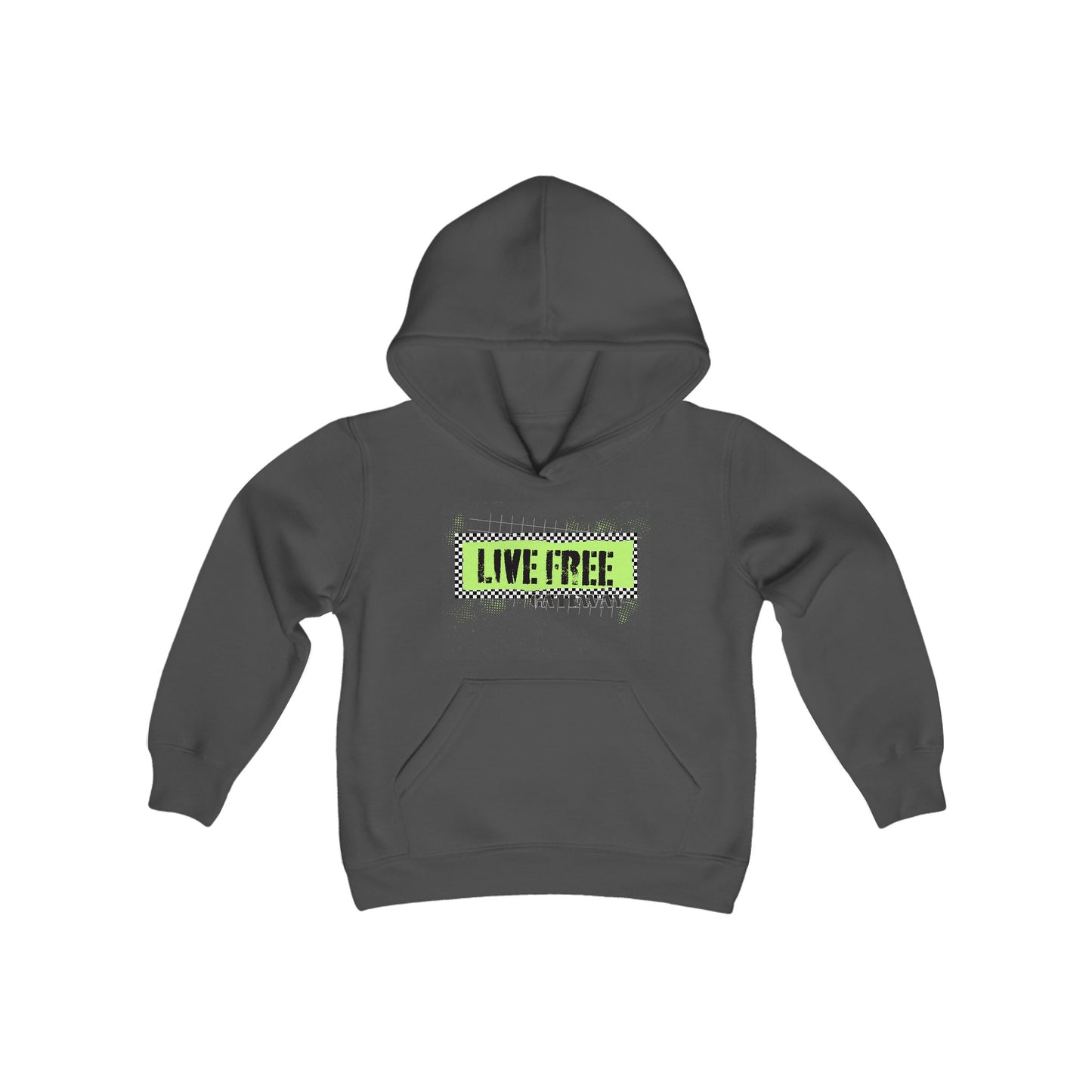 Youth Live Free Hoodie [ 4 Colors ] - Gateway Apparel Co.