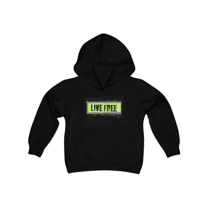 Youth Live Free Hoodie [ 4 Colors ] - Gateway Apparel Co.