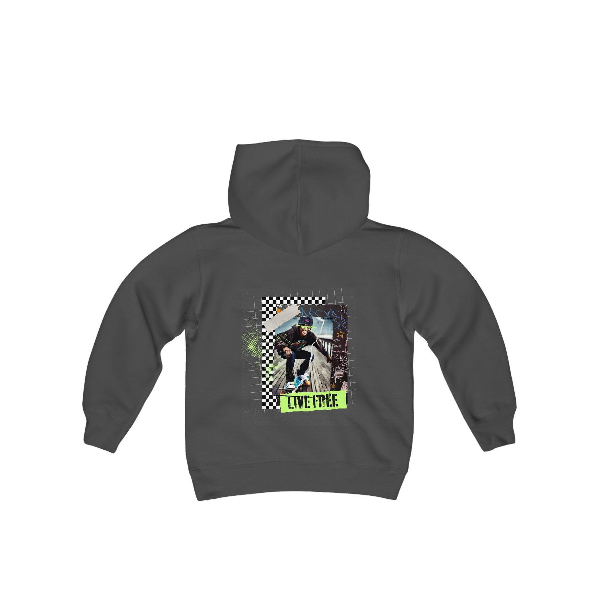 Youth Live Free Hoodie [ 4 Colors ] - Gateway Apparel Co.