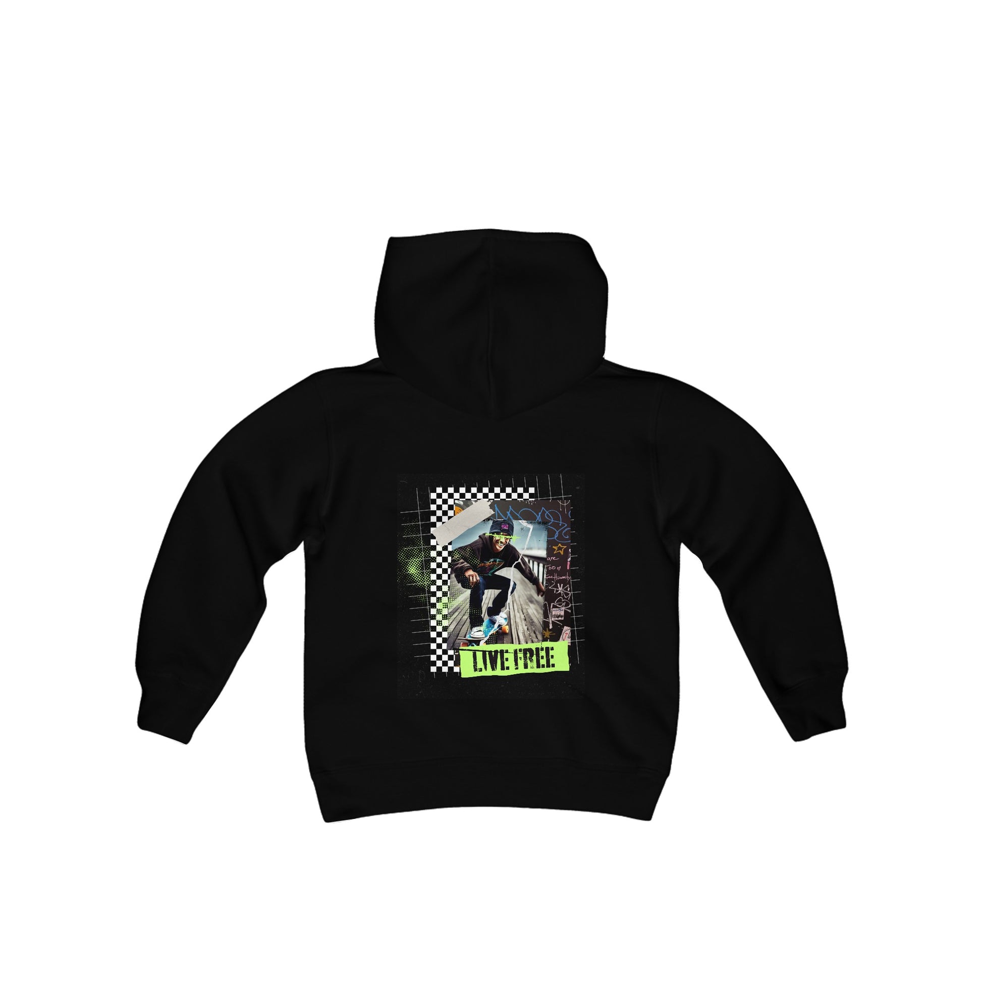 Youth Live Free Hoodie [ 4 Colors ] - Gateway Apparel Co.