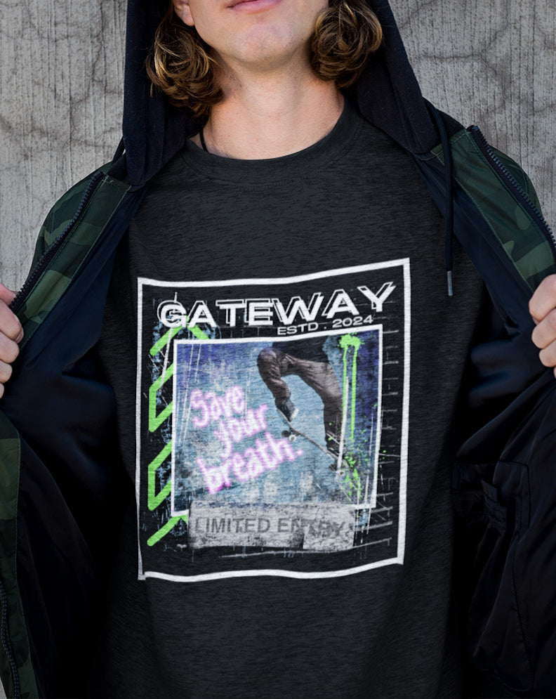 Save Your Breath Short Sleeve Tee - Gateway Apparel Co.