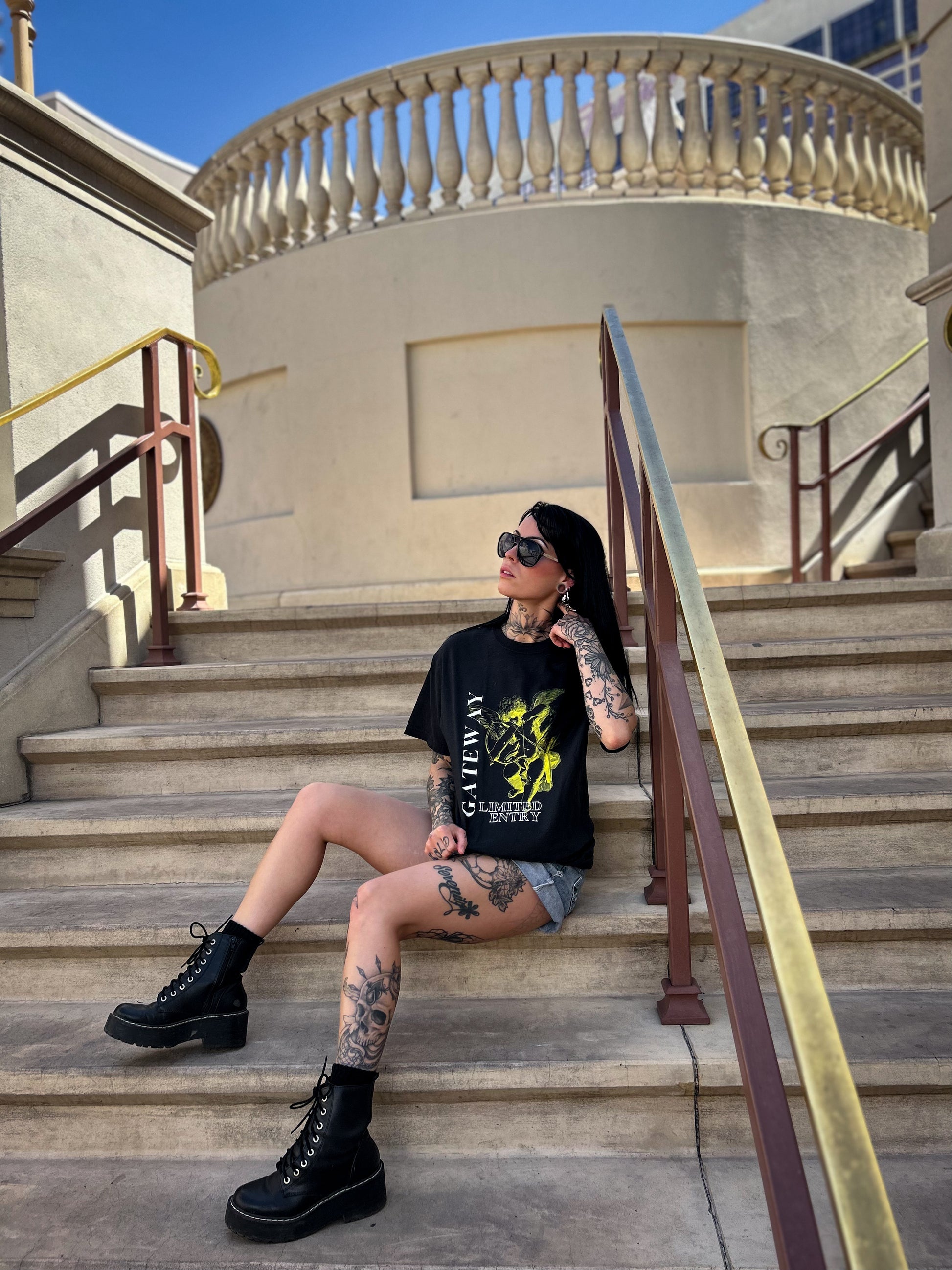 Unisex Limited Entry Angel T-shirt - Gateway Apparel Co.