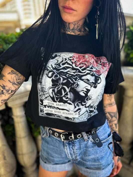 Medusa Boxy Crop Top - Gateway Apparel Co.