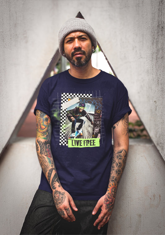 Mens Live Free Short Sleeve Tee - Gateway Apparel Co.