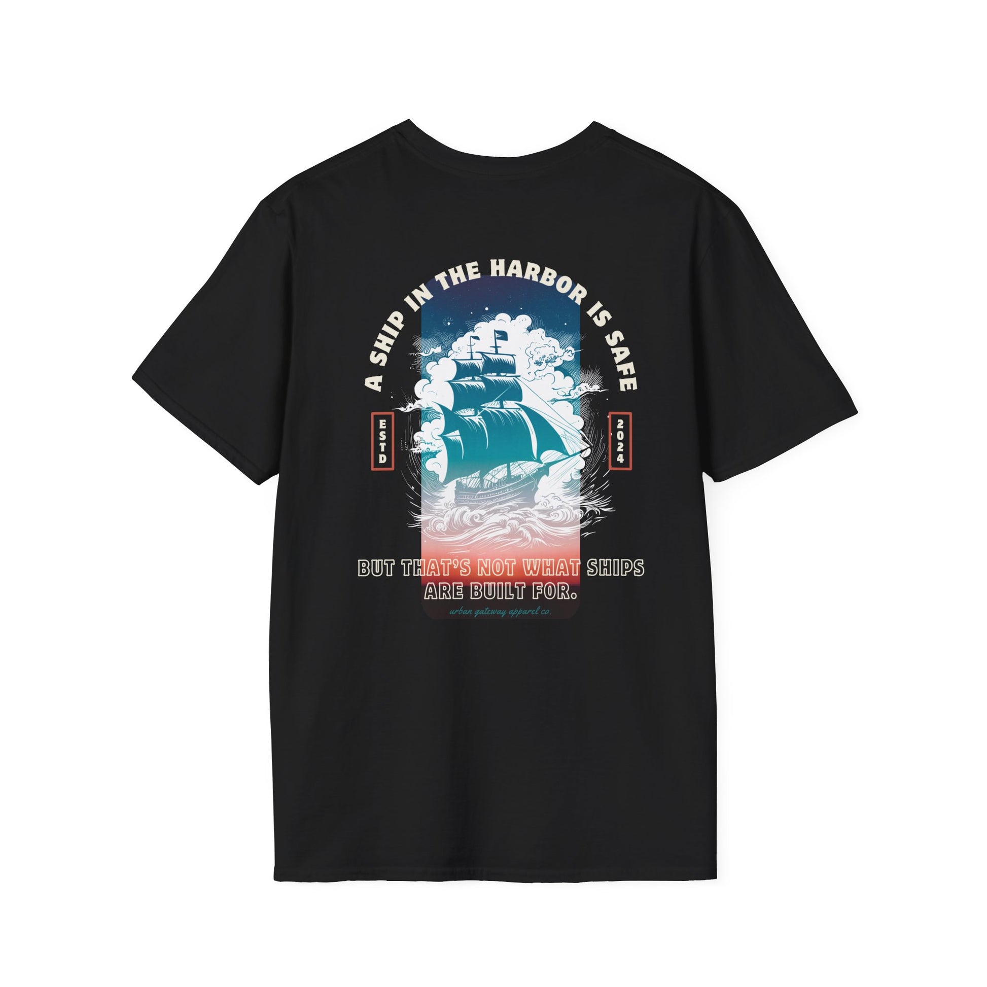 Leaving the Harbor T-Shirt - Gateway Apparel Co.