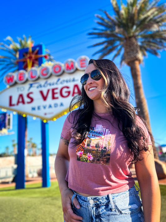 Vegas Crop Top* - Gateway Apparel Co.